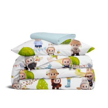 Подростковый комплект постельного белья Cosas LABUBU Ранфорс 160x220 (4822052463444)