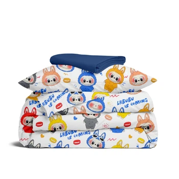Підлітковий комплект постільної білизни Cosas LABUBU FUN Ранфорс 160x220 (4822052467466)