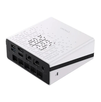 Неттоп UBox, White/Black, Ryzen 5 6600H (6x3.3-4.5 GHz), 16Gb DDR5 5600 MHz Chuwi 000332590