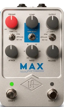 Педаль ефектів Universal Audio UAFX Max Preamp & Dual Compressor (819937003608)