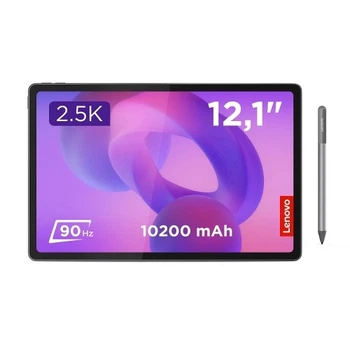 Планшет 12.1" Idea Tab Plus, Luna Grey, 5G, 2560x1600 (IPS, 90 Гц), MediaTek Dimensity 6400 (8 ядер) Lenovo (teh0019960)