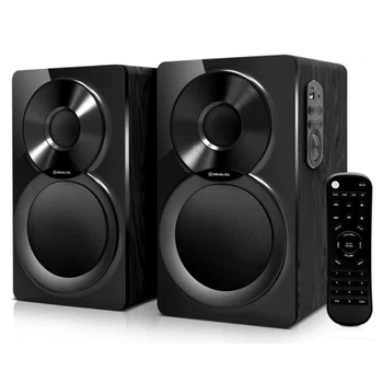 Колонки 2.0 S-405 Black, 2 x 4 Вт, BT REAL-EL 000333595