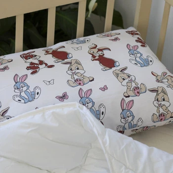 Детская подушка 40*60 см, гипоаллергенная LITTLE FRIENDS Rabbit ТЕП Белая (471804060)
