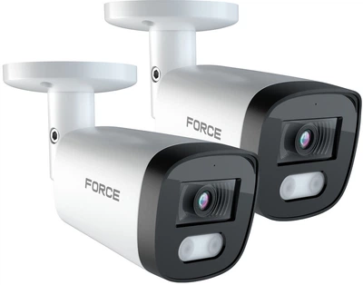 Шаровая камера Force IP-V-8025B 8-мегапиксельная Белый