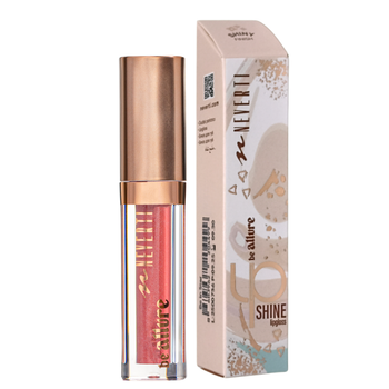 Блеск для губ Neverti Shine Lipgloss шиммерный 3 мл (NP803 ), 006 Glam Up Терракотовый