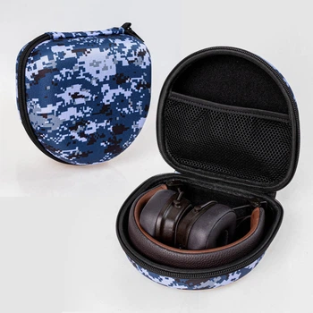 Чехол кейс футляр для наушников Marshall Major II III IV V 2 3 4 5 MID ANC Monitor - camouflage blue