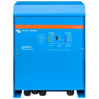 Инвертор Victron Energy Quattro 48/5000/70-100/100 однофазный чистая синусоида