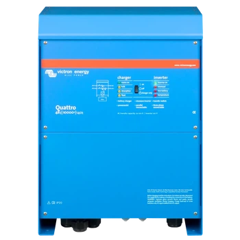 Інвертор VictronEnergy Quattro 48/10000/140-100/100 однофазний чиста синусоїда