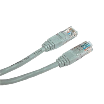 Патч-корд E-server UTP RJ45 Cat.5е 0.5 м сірий
