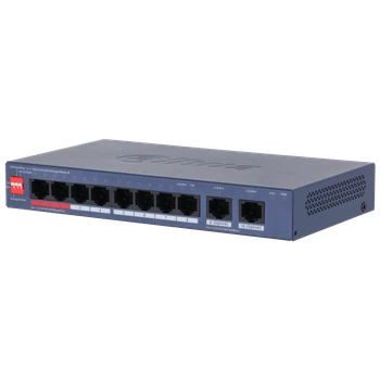 Коммутатор 8 портов управляемый Dahua DH-CS4010-8GT-110-V2 PoE