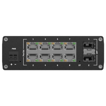 Коммутатор 8 портов управляемый Teltonika TSW202 PoE+