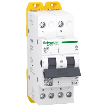 Перемикач 3-позиційний Schneider Electric iSSW Acti9 2P 25 A
