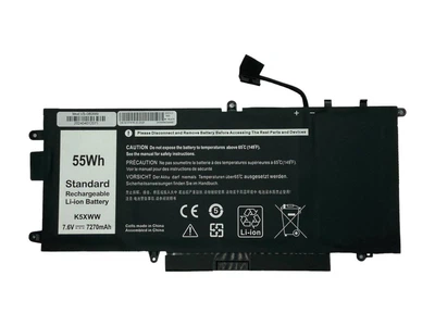 Аккумулятор для ноутбука Dell K5XWW Latitude 12 5289 7.6V Black 7270mAh OEM