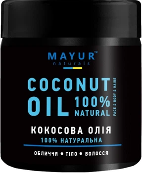 Натуральное кокосовое масло Mayur 240 мл (4820189560876)