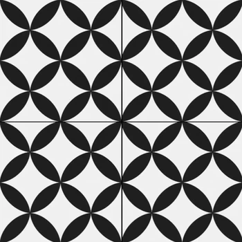 Керамогранит Almera Ceramica Pris.Pre. Circle Black 45х45см