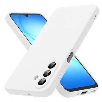 Чехол Fiji Full Soft Premium для Samsung Galaxy A17 (A175 / A176) противоударный бампер с микрофиброй White