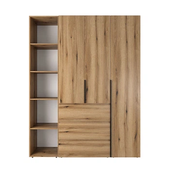 Шкаф распашной комбинированый №8 Light 1600x500x2200 Дуб эвок прибрежный (GALTK0810000000)