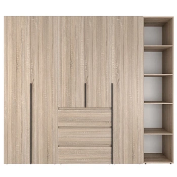 Шкаф распашной комбинированый №14 Light 2400x500x2200 Дуб сонома светлый (GALTK01413000000)