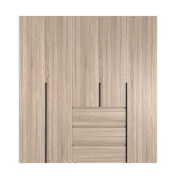 Шкаф распашной комбинированый №4 Light 2000x500x2200 Дуб сонома светлый (GALTK0413000000)