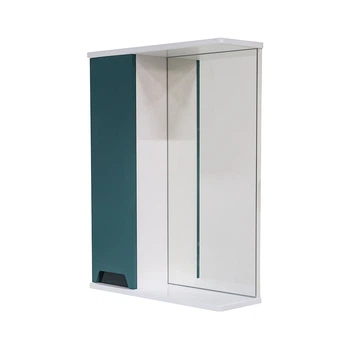 Зеркало с шкафчиком Poli 550x720x180 Белый/Зеленый лёд 55 L (GAА0051249)