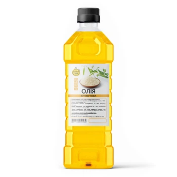 Олія Кунжутна ТМ "Корисна олія" холодного віджиму 1л (48215484545612)