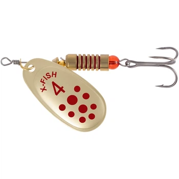 Блешня X-Fish Spike №4 9.5g Gold RD
