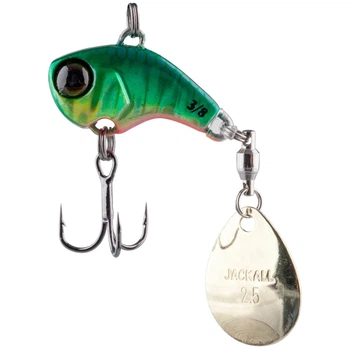 Тейл-спиннер Jackall Deracoup 1/2oz (14.0g) HL Lime Gold