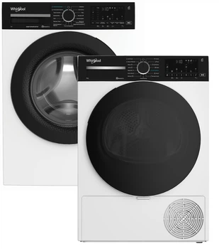 Комплект машин Whirlpool Пральна WAM714WKB + Сушильна WPB9XWBSUA