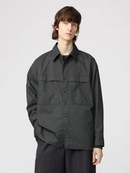 Ветровка мужская Uniqlo 481155106 L Черная (1159852083)