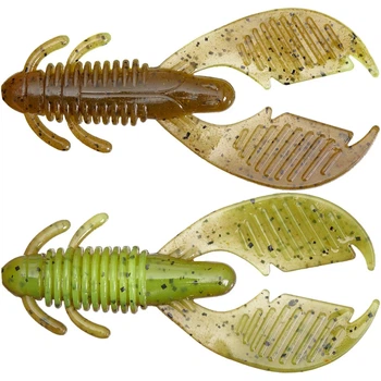 Силикон Reins AX Craw 3.5" B08 Green Pumpkin Chart Melon (6шт/уп)