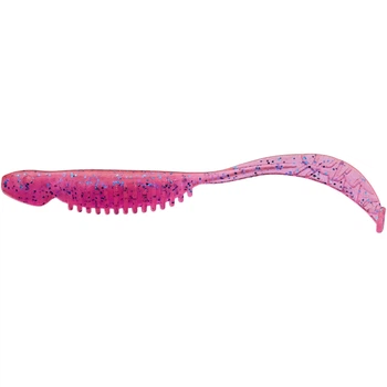 Силікон Reins Curly Shad 3.5" 443 Pink Sardine (14шт/уп)