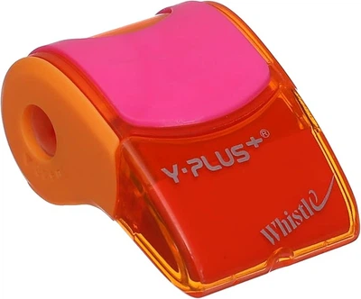 Чинка дитяча без контейнера 1 лезо WHISTLE +гумка Y-PLUS