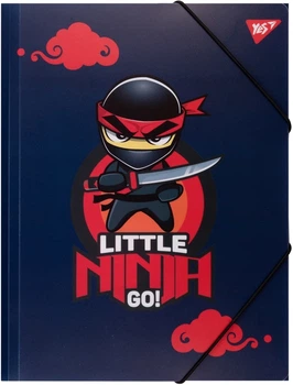 Папка на гумці А4 Ninja YES