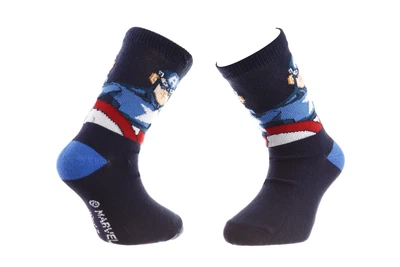 Носки MARVEL CAPTAIN AMERICA синий Дети 23-26 арт 83891648-7
