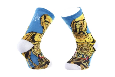Носки STAR WARS C_3PO голубой Дети 35-38, арт.83892148-3