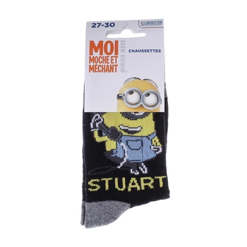 Шкарпетки MINION STUART чорний Діт 31-34 арт 83897920-5