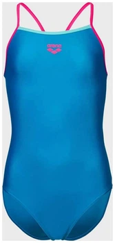 Купальник закритий для дівчат Arena SWIMSUIT LIGHT DROP SOLID синій Діти 116 см 005919-860