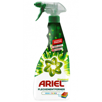 Универсальный пятновыводитель - спрей для белых и цветных тканей Ariel Fleckentferner Spray Weiss & Color 750мл