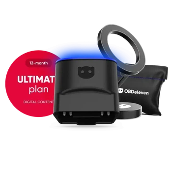 Автосканер OBDeleven 3 Ultimate Pack (Android/IOS, всі системи, 1 рік Ultimate Plan, кодування, тести, SFD1, One-Click App)