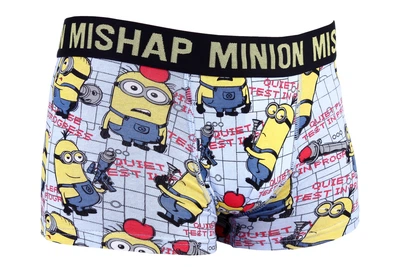 Труси-боксери MinionS блакитний Чоловіки 6-8