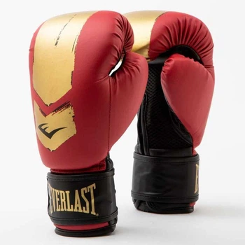Боксерские перчатки Everlast PROSPECT 2 BOXING GLOVE красный, золотой Дит 8 унций