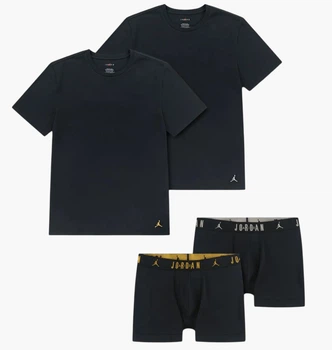 Набор: футболка, труси Air Jordan Basics Set (4 шт) Black JM0798-023 XXL