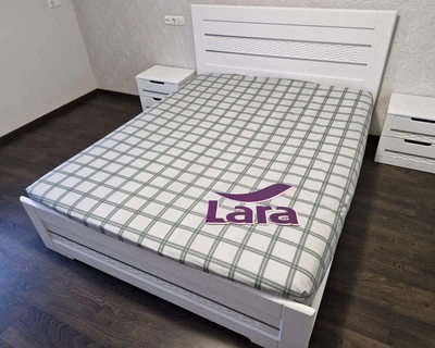 Простынь на резинке LARA бязь dp11362 160х200х25