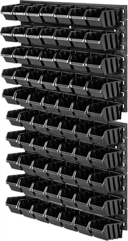 Tablica warsztatowa Kadax Lokke K7718 58 x 78 cm 70 elementów Czarna (5903699468708)