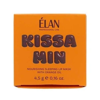 Питательная ночная маска для губ с маслом апельсина Elan Kissamin