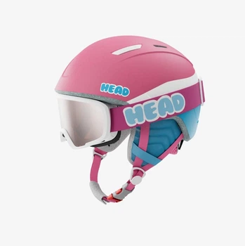 Шолом дитячий HEAD Maja Set Pink-Blue XS/S (52-55) для лиж та сноуборду