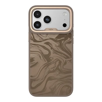 Чохол Kajsa Glamorous Collection Fluid Art with MagSafe для iPhone 17 Pro Max Desert Gold O-Ring