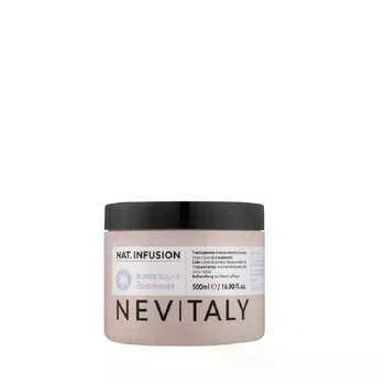 Крем-ополаскиватель Nevitaly Sheer Blonde Treatment для нейтрализации желтых оттенков на светлых волосах, 500 мл