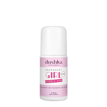 Дезодорант для девочек Dushka Bubble Gum детский от 5+ лет 50 мл
