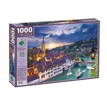 Пазлы Киевская фабрика игрушек Берн 1000 элементов 66x48 см Разноцветные